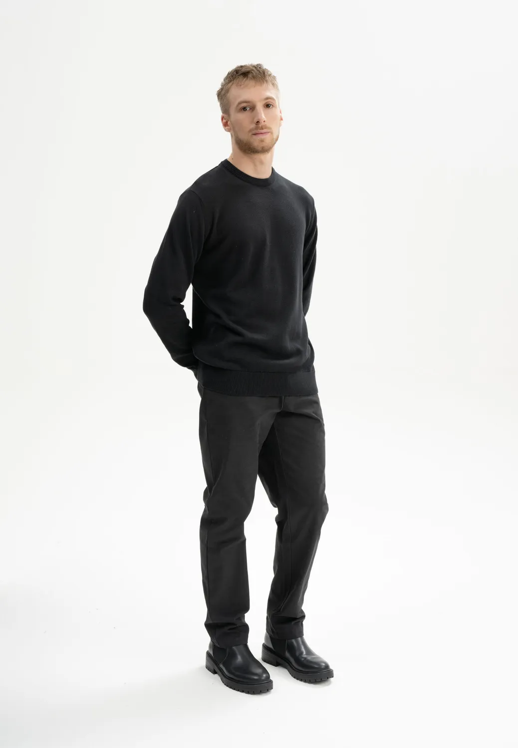 MELA HIMAL Pullover chai M Fairtrade-Baumwolle