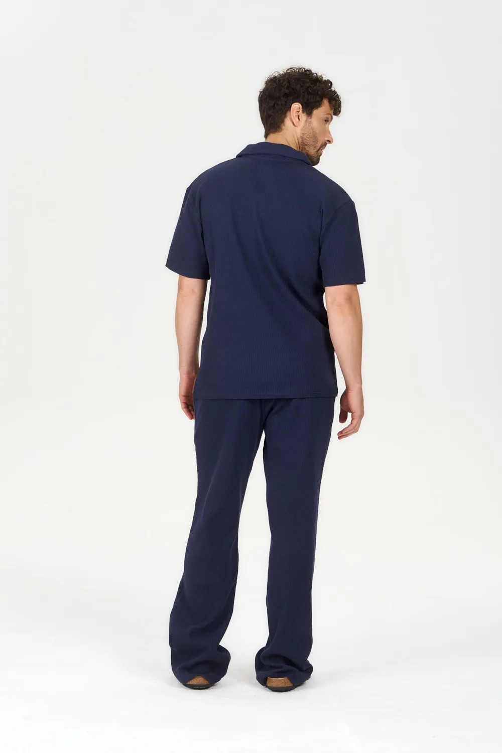 KOMODO IVER Polo Navy Bio-Baumwolle Herren
