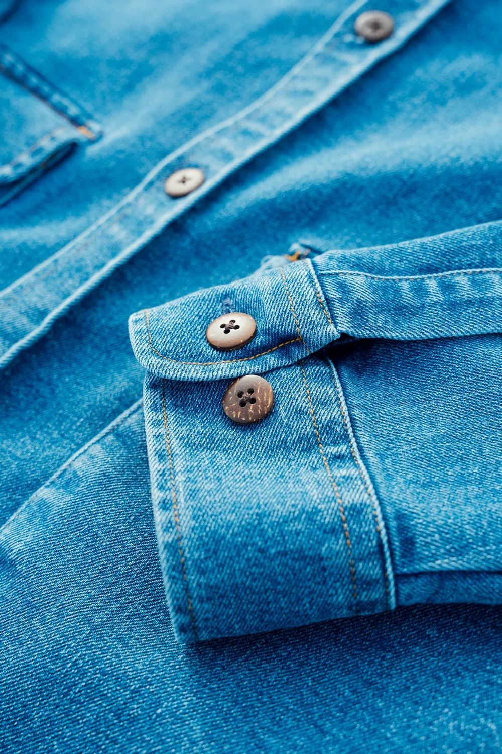 LAKOR Havana Sailor Jacket Mittelblau Denimjacke