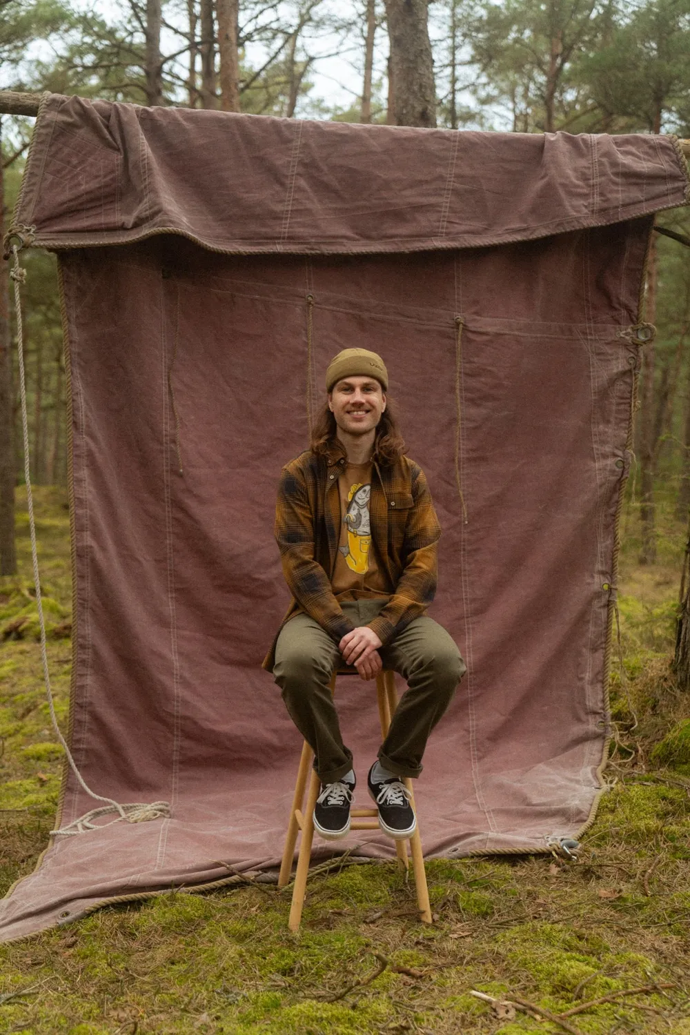LAKOR Inca Unna Hemd Rubber Karo Bio-Baumwolle