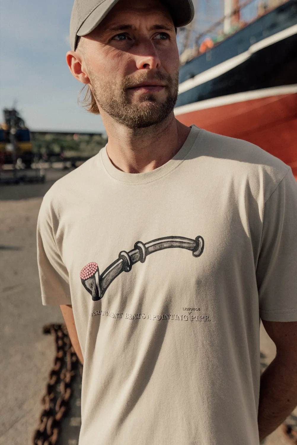 LAKOR Lakridspibe T-Shirt Nomad aus Bio-Baumwolle