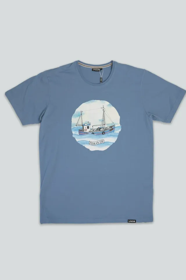 LAKOR Never Sink 2 T-Shirt hellblau recycelt