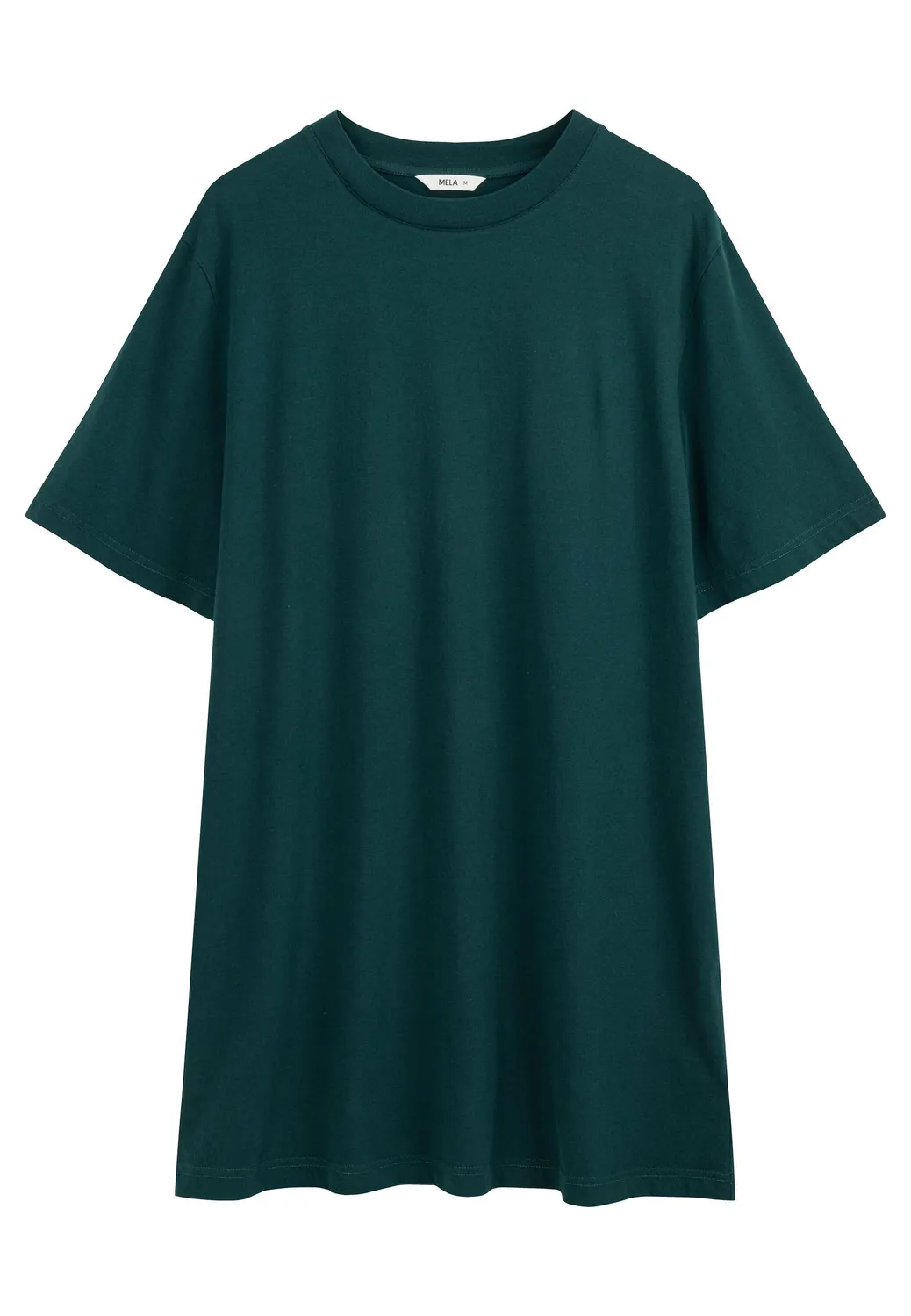 MELA Style BAASU T-Shirt Kleid schwarz oversized Bio-Jersey