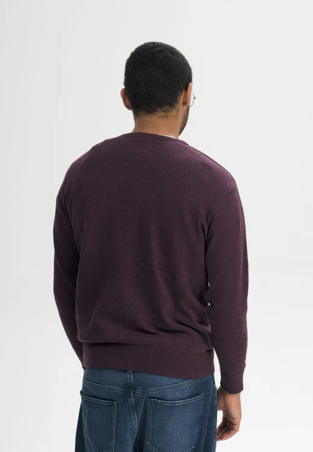 MELA HIMAL Pullover chai M Fairtrade-Baumwolle