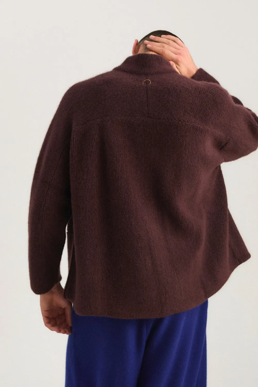 Oyuna Arun Jacke Carob Kaschmir Strickjacke