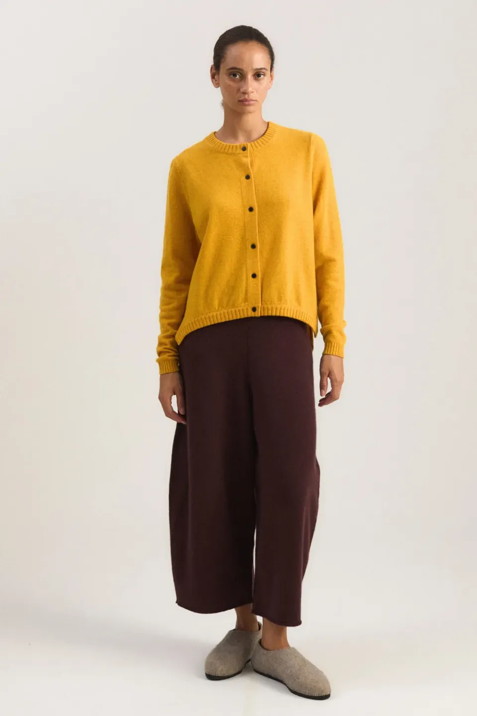 Oyuna Tondo Cardigan Amber kurzer Cardigan