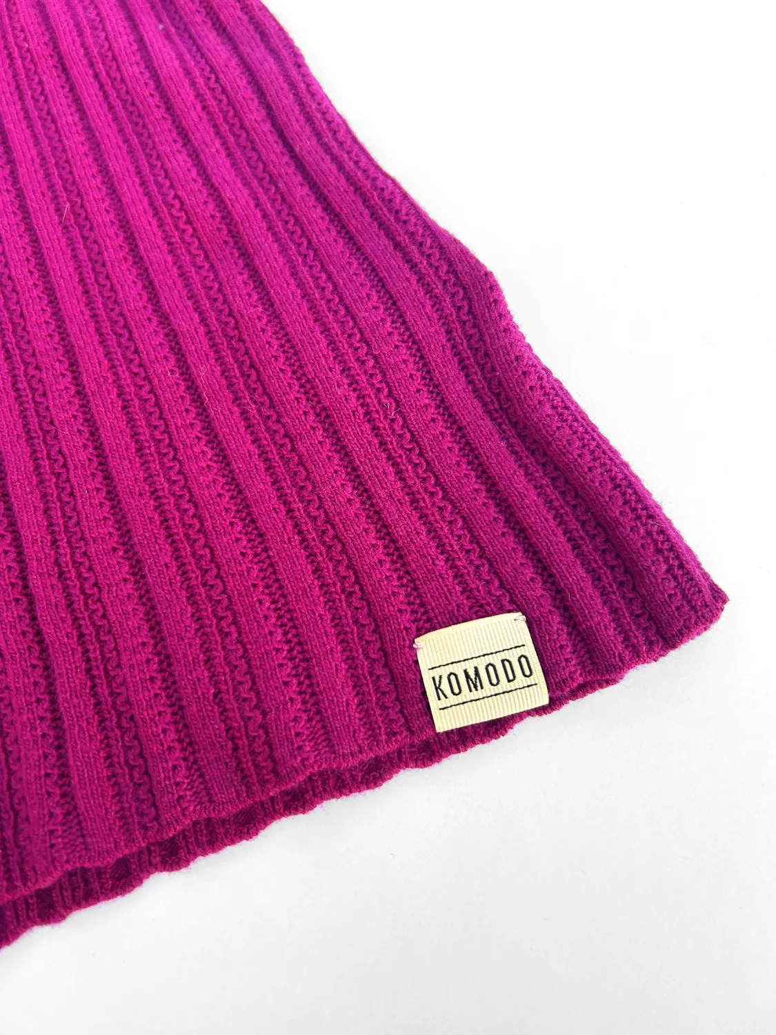 Komodo Lucky Pullover Damen Pink Wollmix