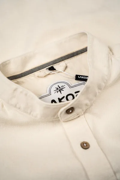 LAKOR Plain Dal Hemd Star White Baumwolle