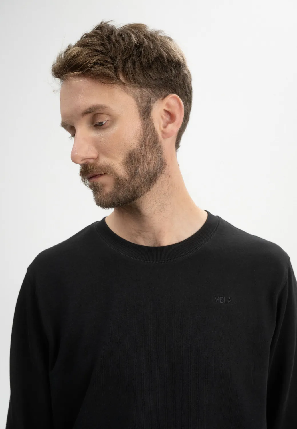 MELA Adil Sweatshirt grau-melange aus Fairtrade-Bio-Baumwolle
