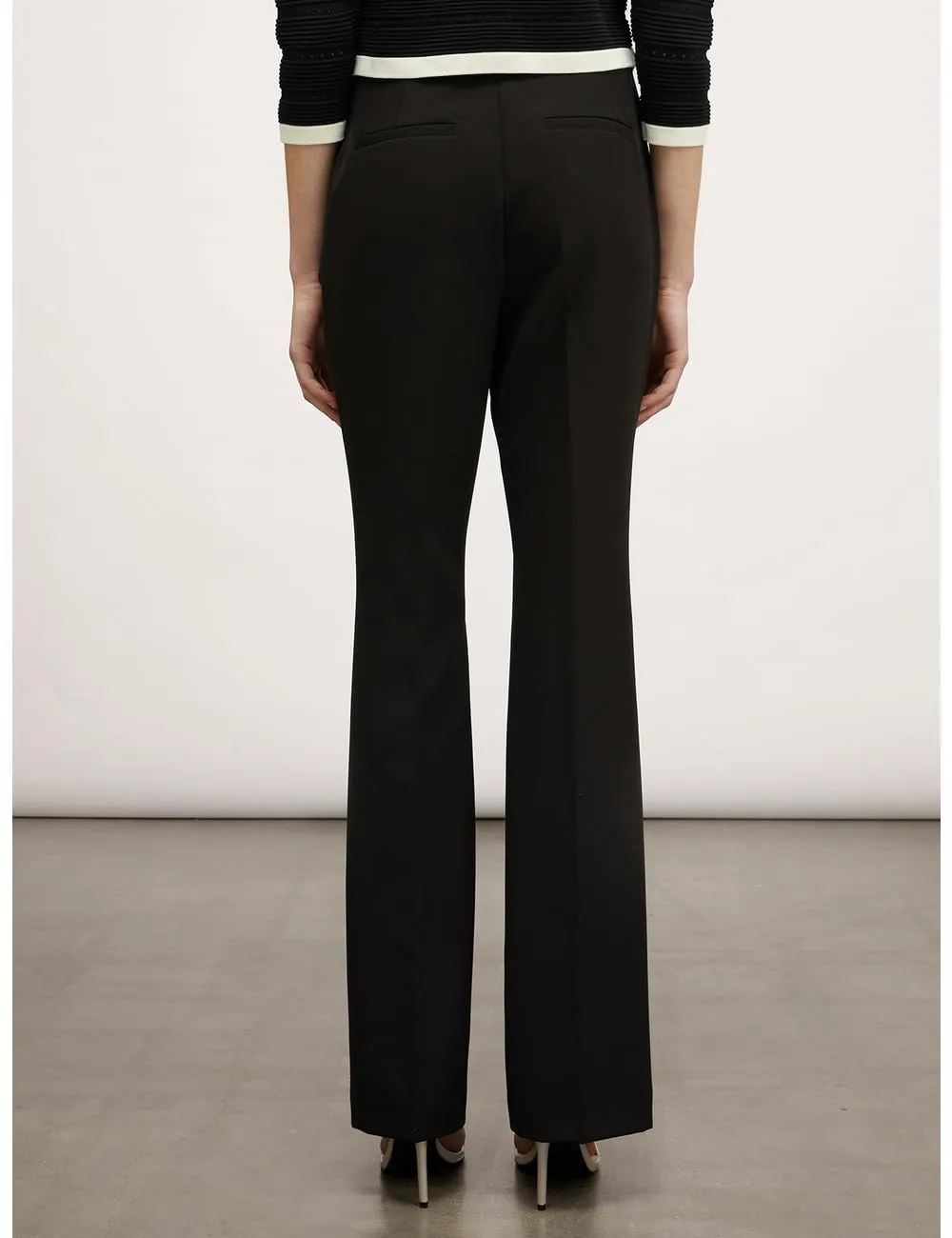 Motivi Flare-Hose Stretch Bügelfalte technisch