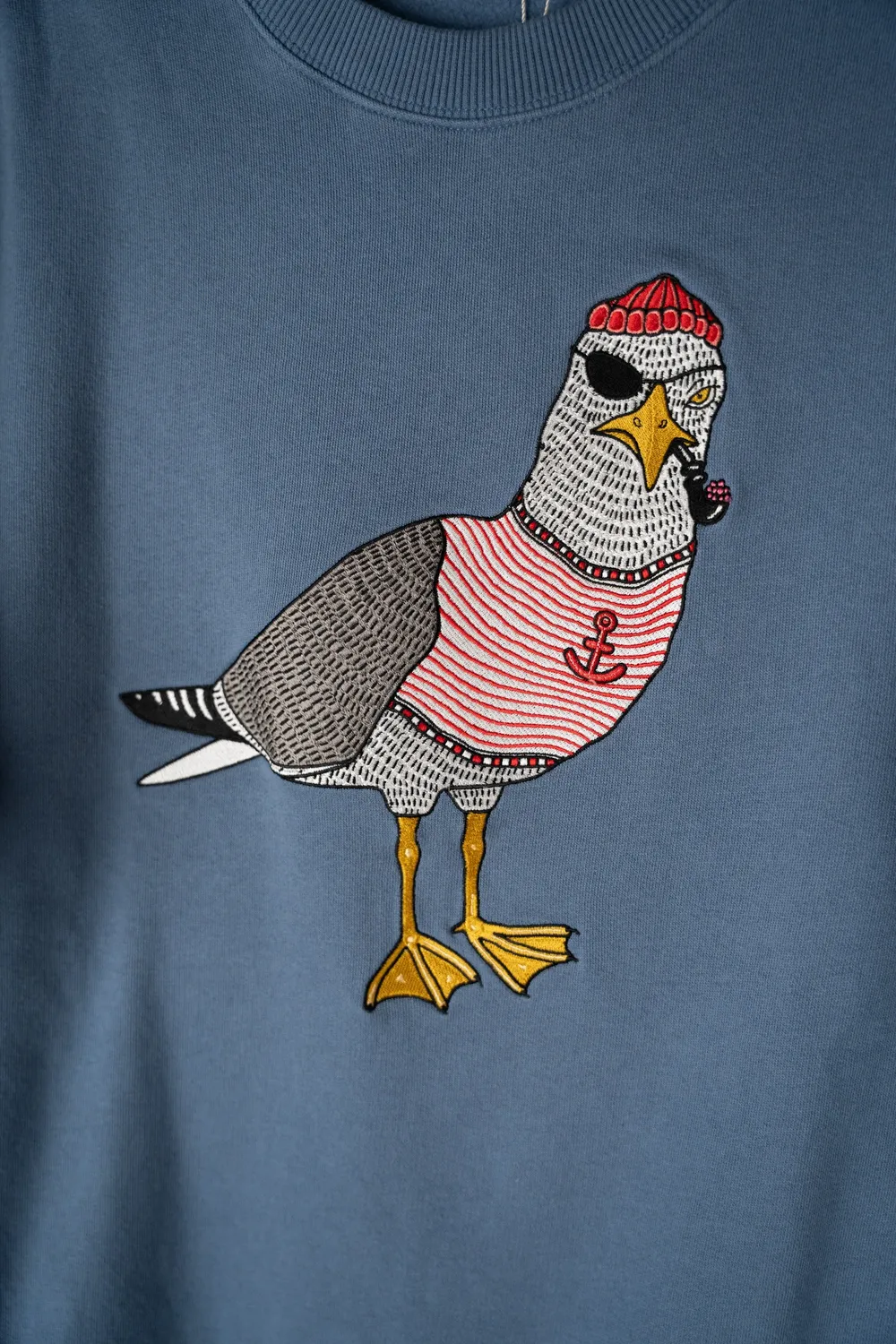 LAKOR Seaborn Seagull Sweatshirt Bering Sea Bio-Baumwolle