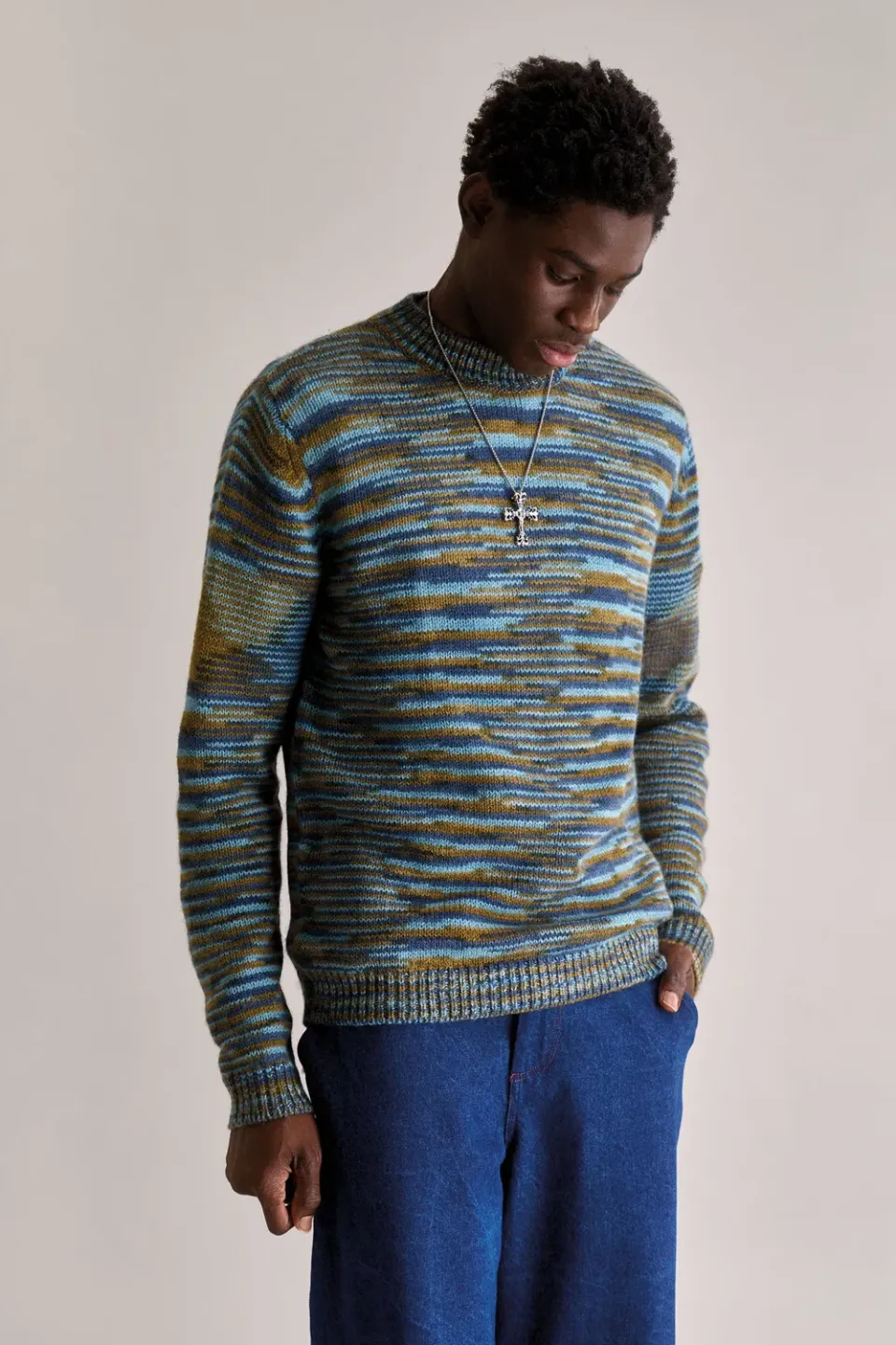 KOMODO TERUMA Pullover Navy Lammwolle