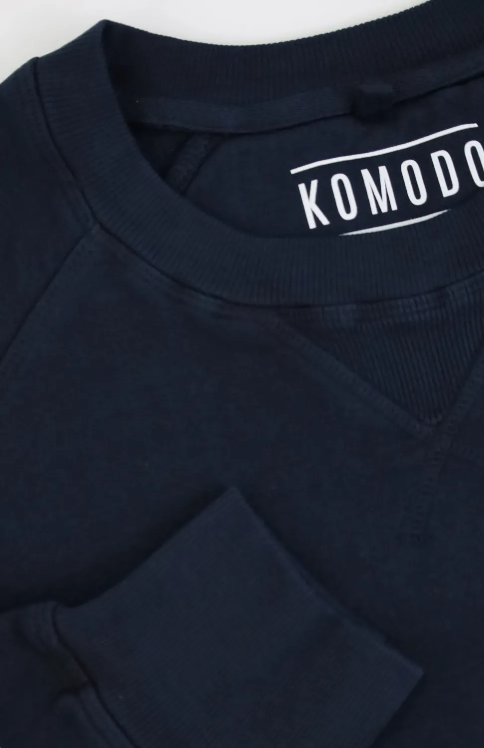 Komodo Anton Sweatshirt Navy Bio-Baumwolle