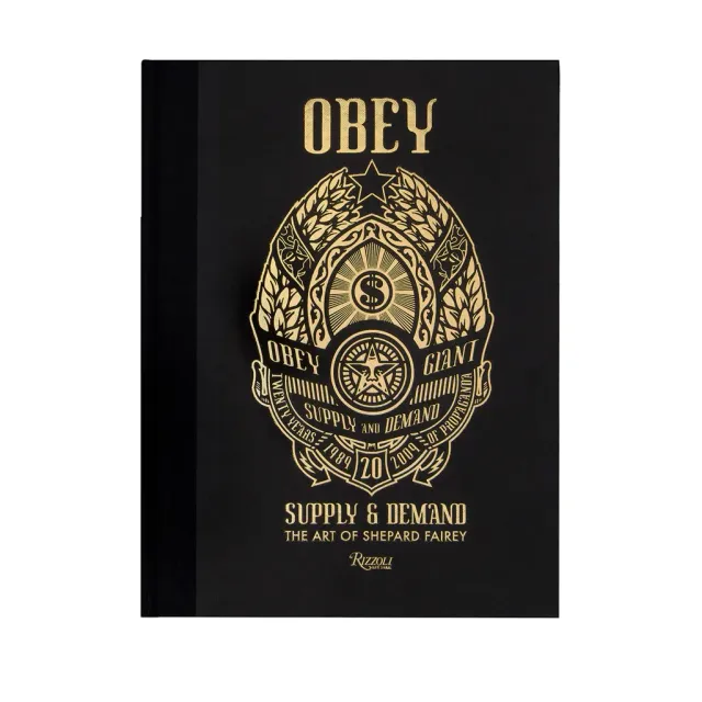 Obey Supply & Demand Buch 20 Jahre 446 Seiten signiert