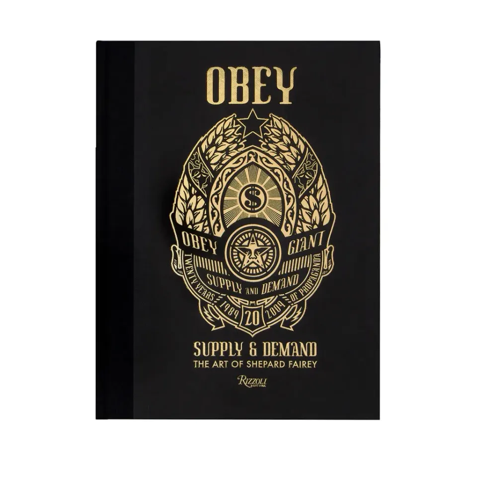Obey Supply & Demand Buch 20 Jahre 446 Seiten signiert