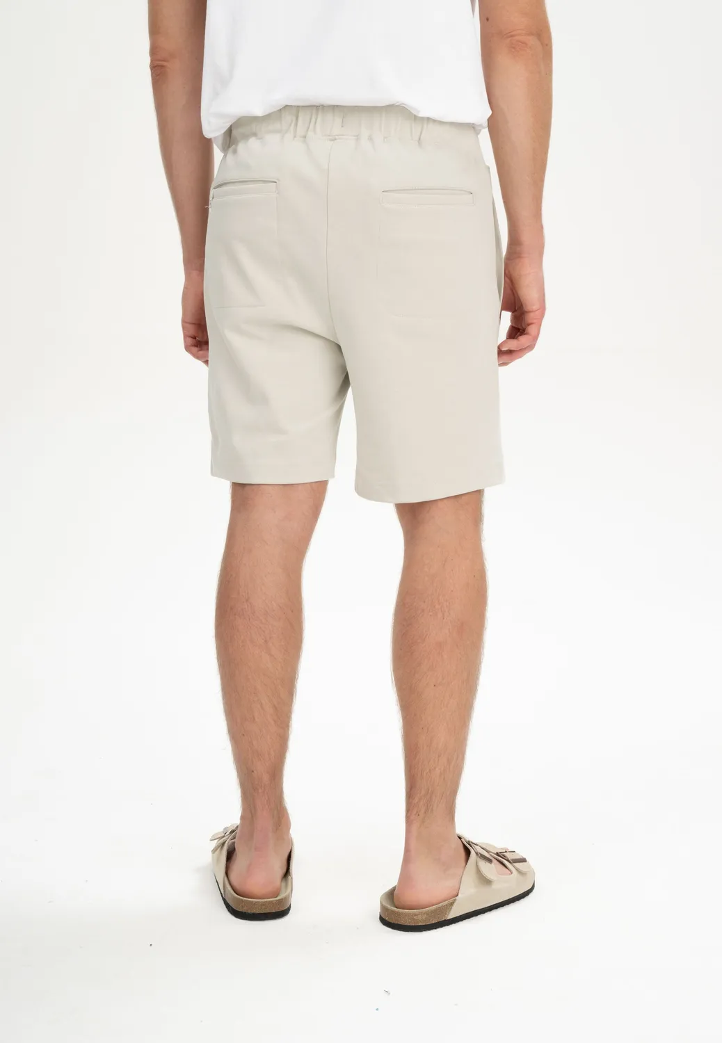 MELA KRISH Shorts birke aus Bio-Baumwolle