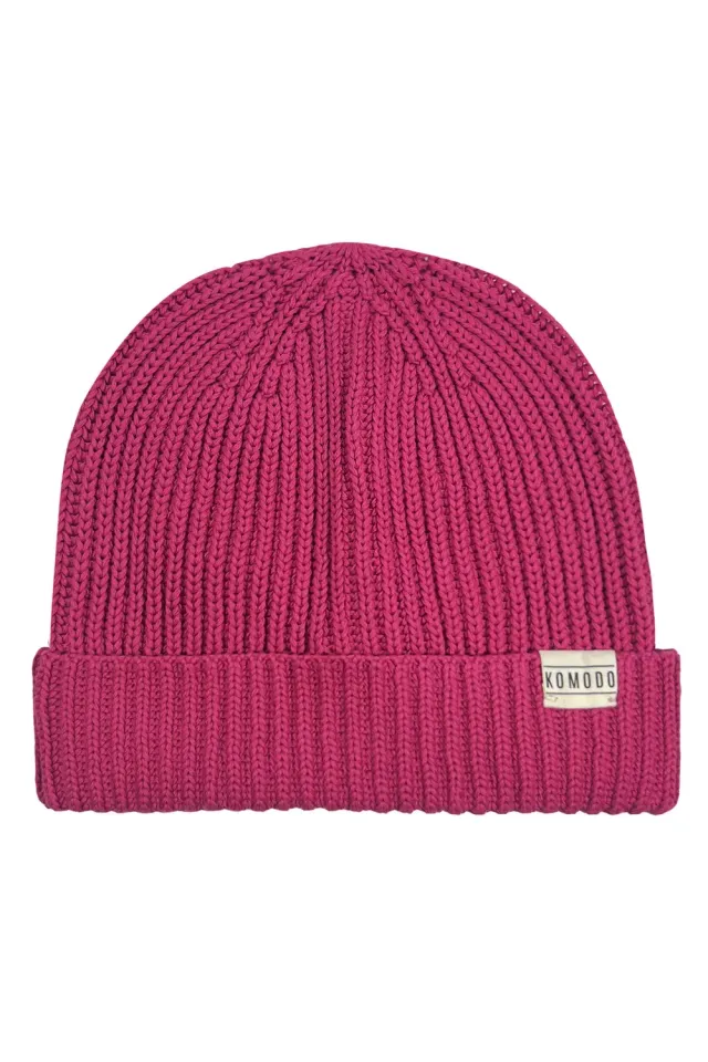 KOMODO TOWN Beanie Pink aus Bio-Baumwolle