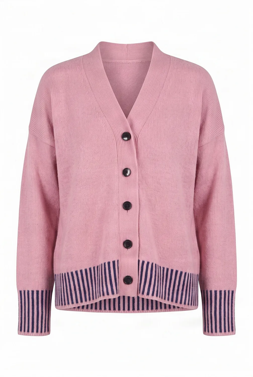 KOMODO COSI Cardigan Pink Merino Wolle Damen