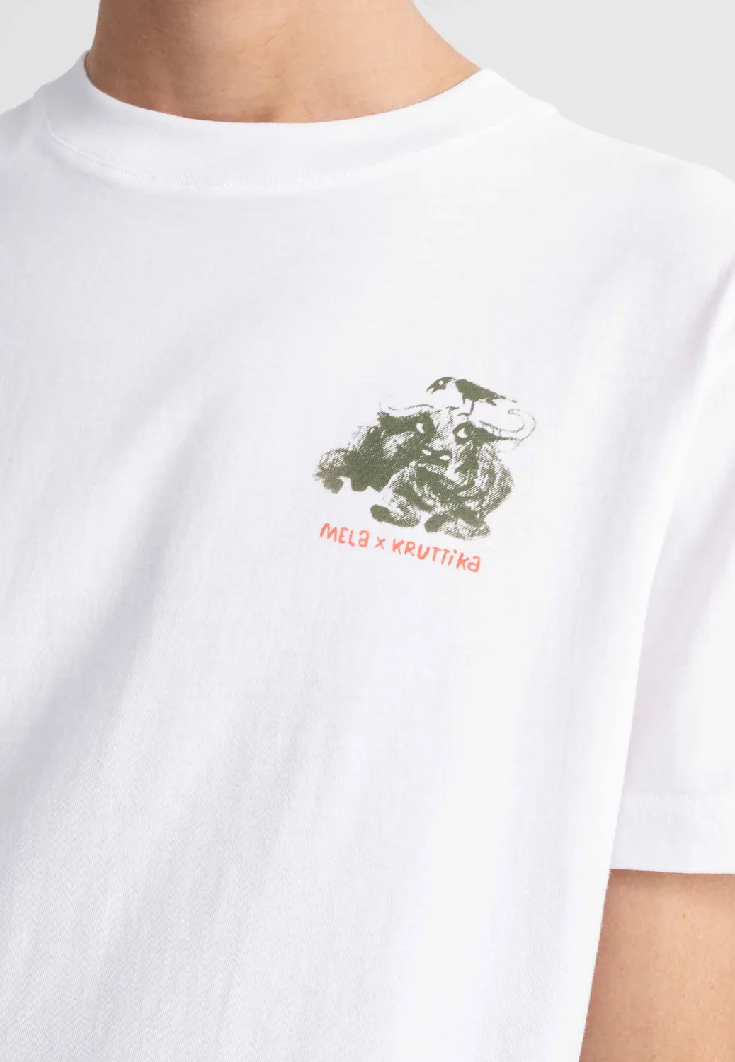 MELA Kruttika Artist Edition T-Shirt weiß comic M