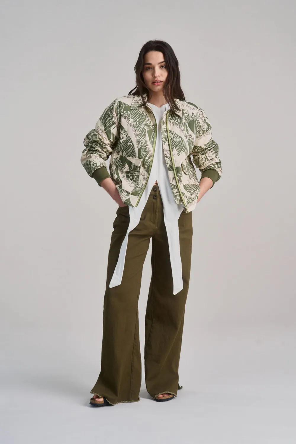 KOMODO VIVI Bomberjacke grün Green Wave
