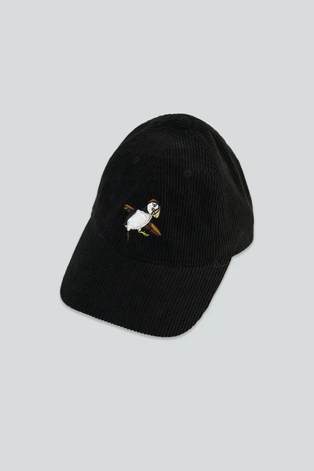 LAKOR Sea Parrot Surf Cap Schwarz recyceltes Polyester