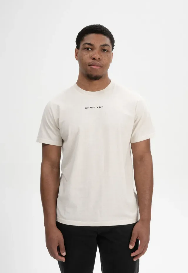 MELA Josha Artist Edition T-Shirt cream melange M Bio