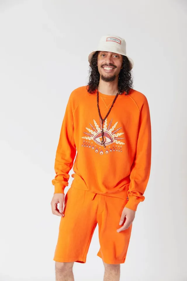 Komodo Flip Shorts Orange Herren Bio-Baumwolle