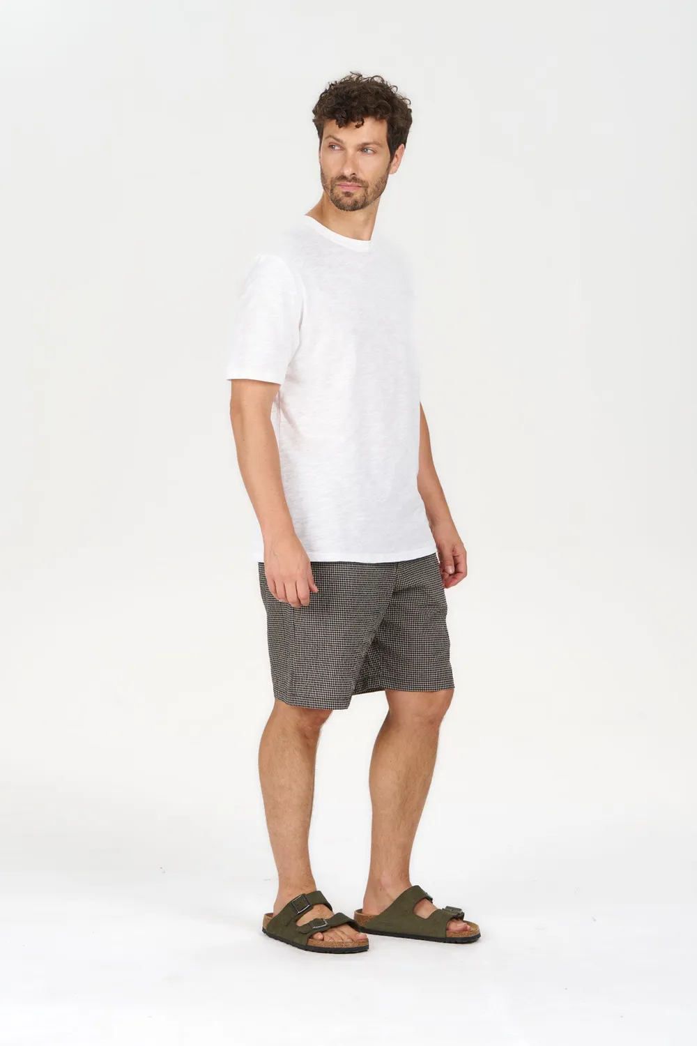 KOMODO JERRY Shorts Herren kariert Bio-Baumwolle