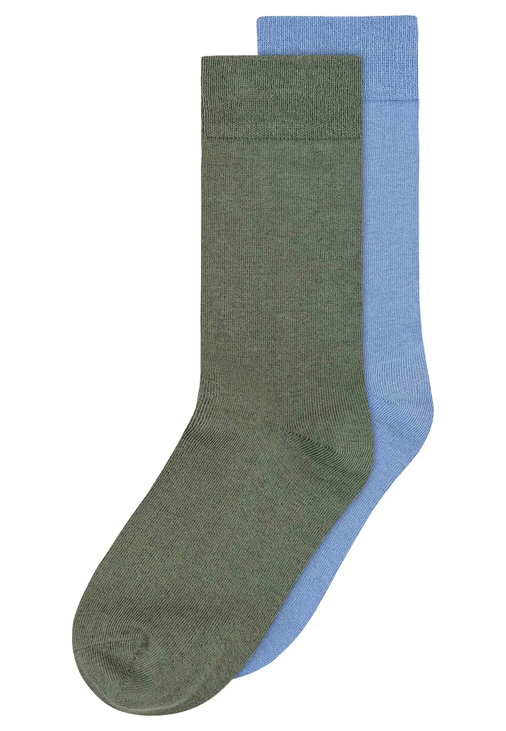 MELA Basic Socken 2er-Pack bold blue Bio-Baumwolle