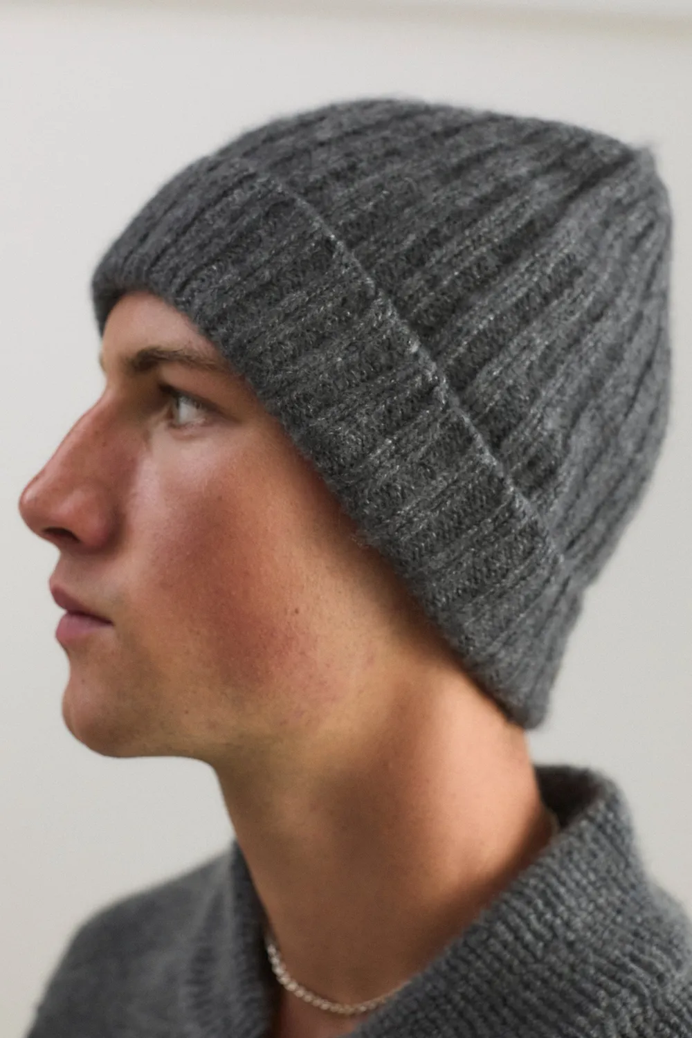 Oyuna Orb Mütze Granite Beanie Kaschmir-Seide