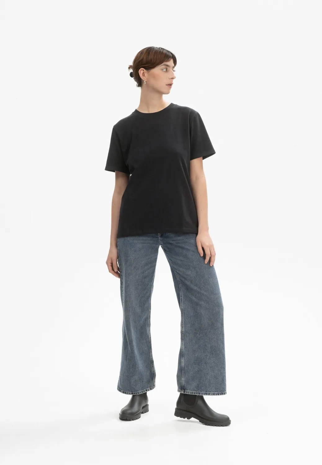 MELA KASHVI schweres T-Shirt Bio-Baumwolle vegan