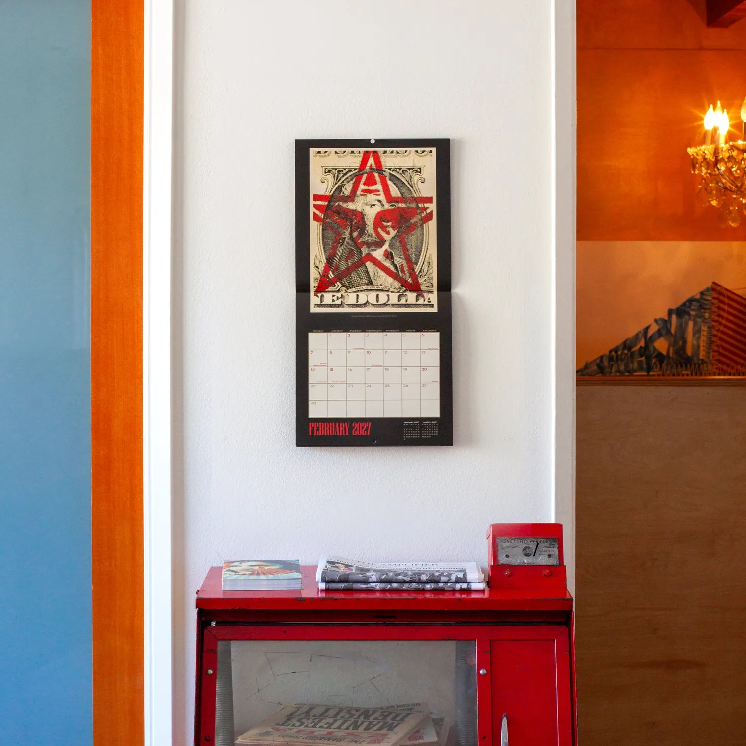 Obey Shepard Fairey Wandkalender 2027 Papier