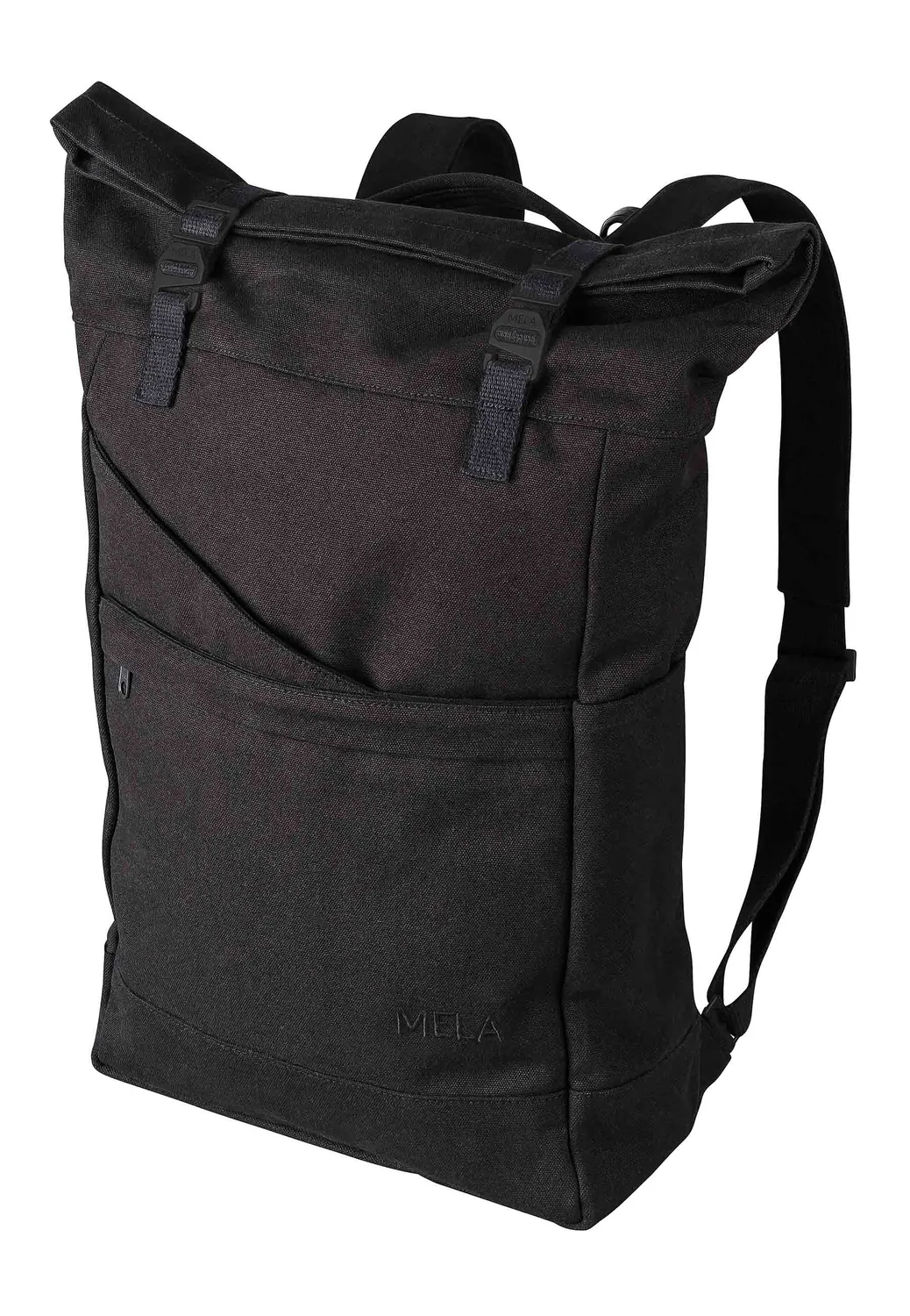 MELA Ansvar I Rucksack schwarz Fairtrade-Baumwolle