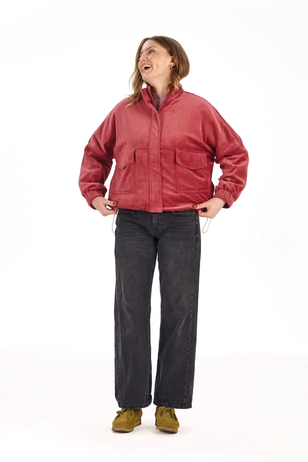 KOMODO KOKO Jacke Rose Damen Samt
