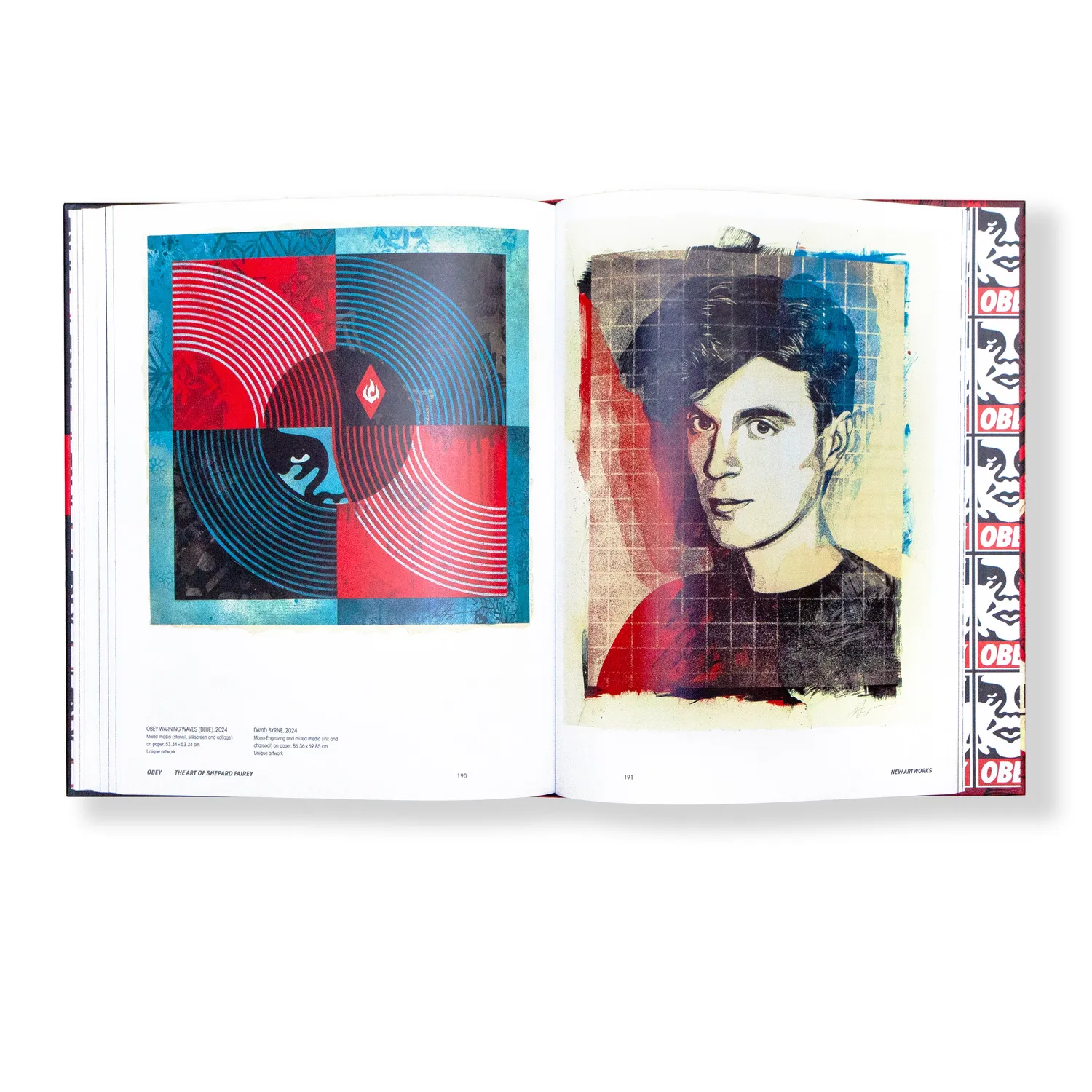 Obey The Art of Shepard Fairey Buch Hardcover signiert