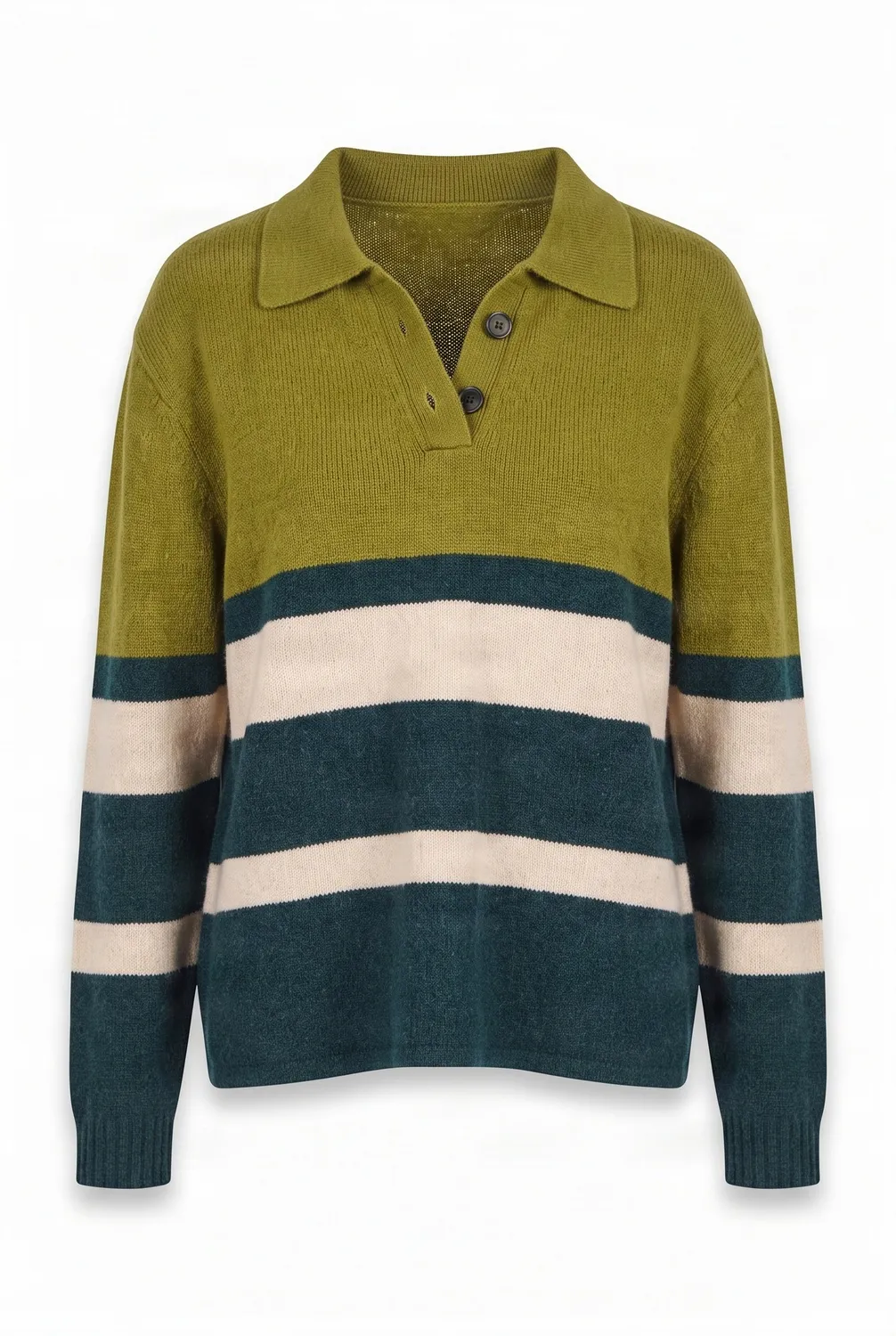 KOMODO CAMILLA Pullover Grün Merinowolle