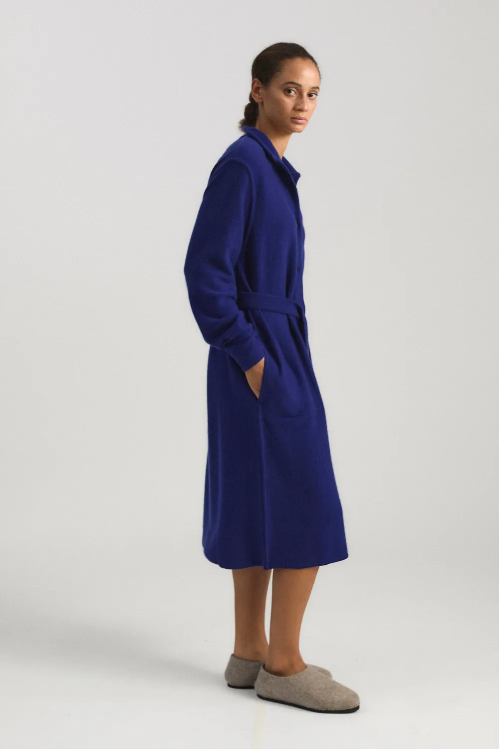 Oyuna Ronda Kleid Ink aus Strick