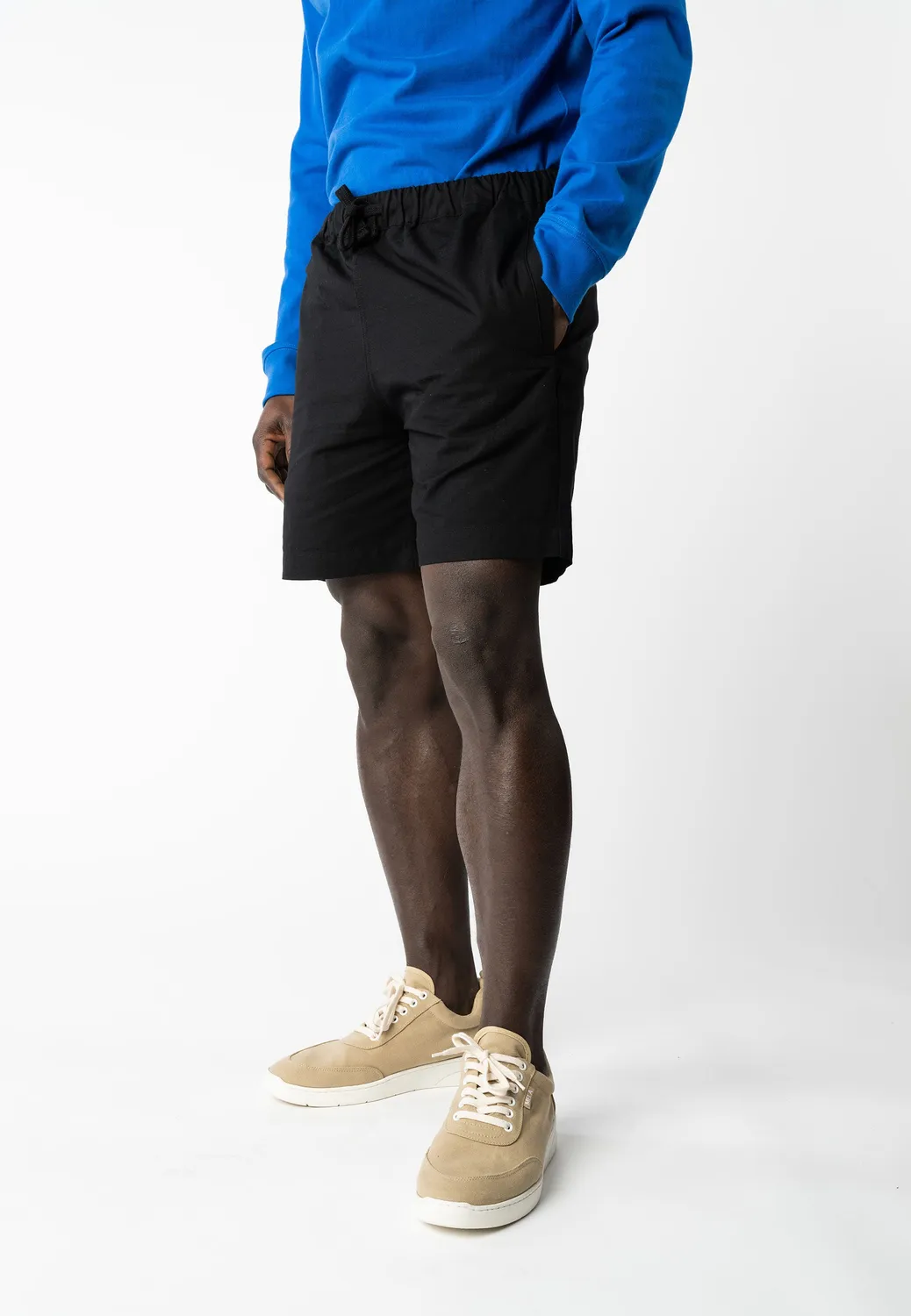 MELA Bangoura Ripstop Shorts navy Baumwolle