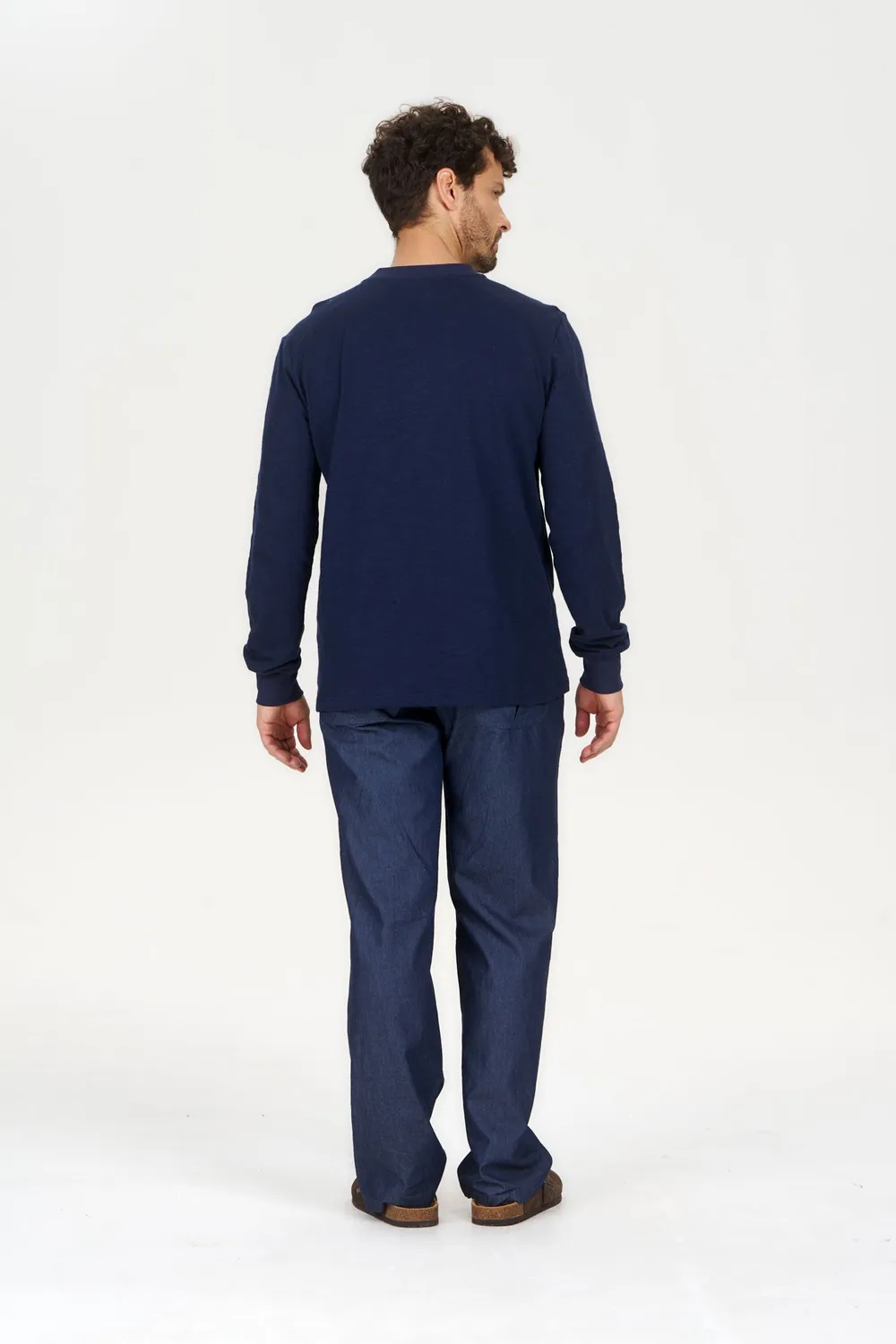 Komodo Arlo T-Shirt Navy Bio-Baumwolle