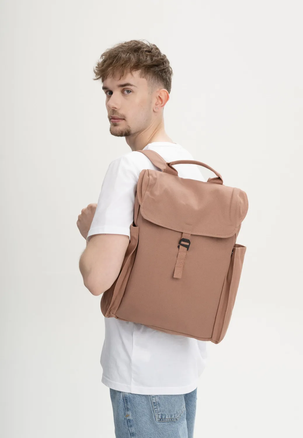 MELA Balamani Rucksack Canvas mit Laptopfach