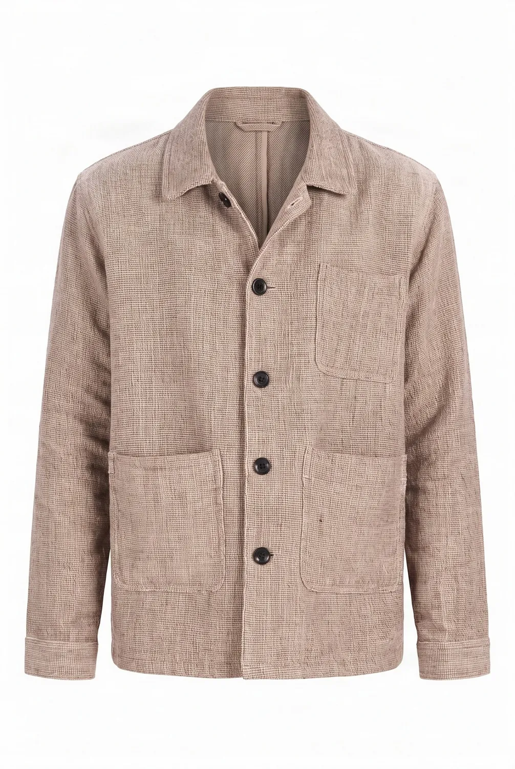 Komodo Railway Jacke Oat handgewebte Baumwolle Herren