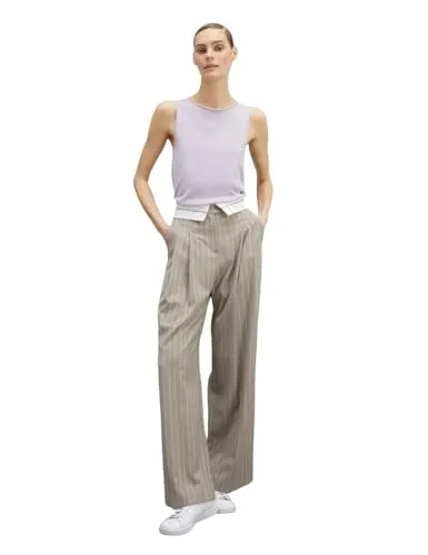 Motivi Spring Summer 24 Lurex-Strick Top U-Boot-Ausschnitt