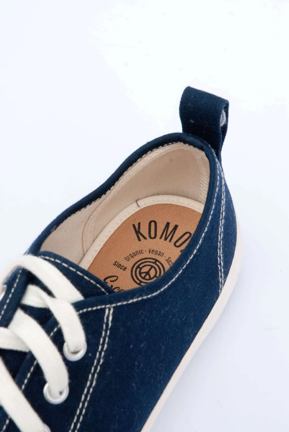 KOMODO ECO SNEAKO Sneaker Navy Damen Bio-Baumwolle