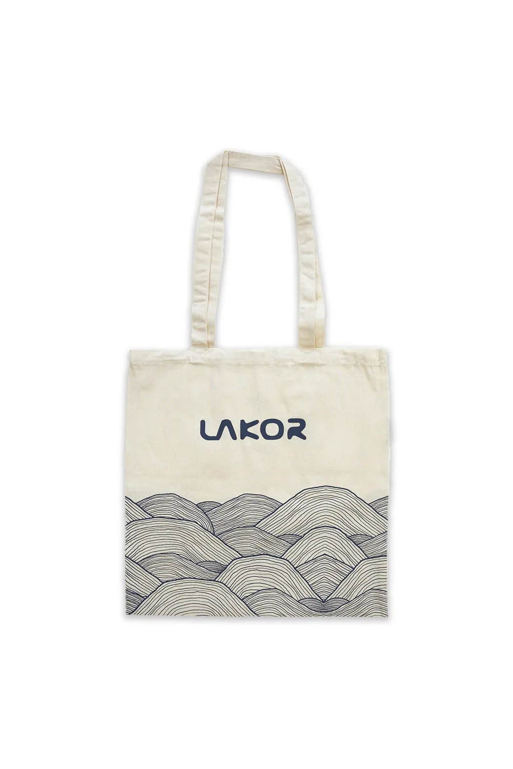 LAKOR Logo Beutel Off White