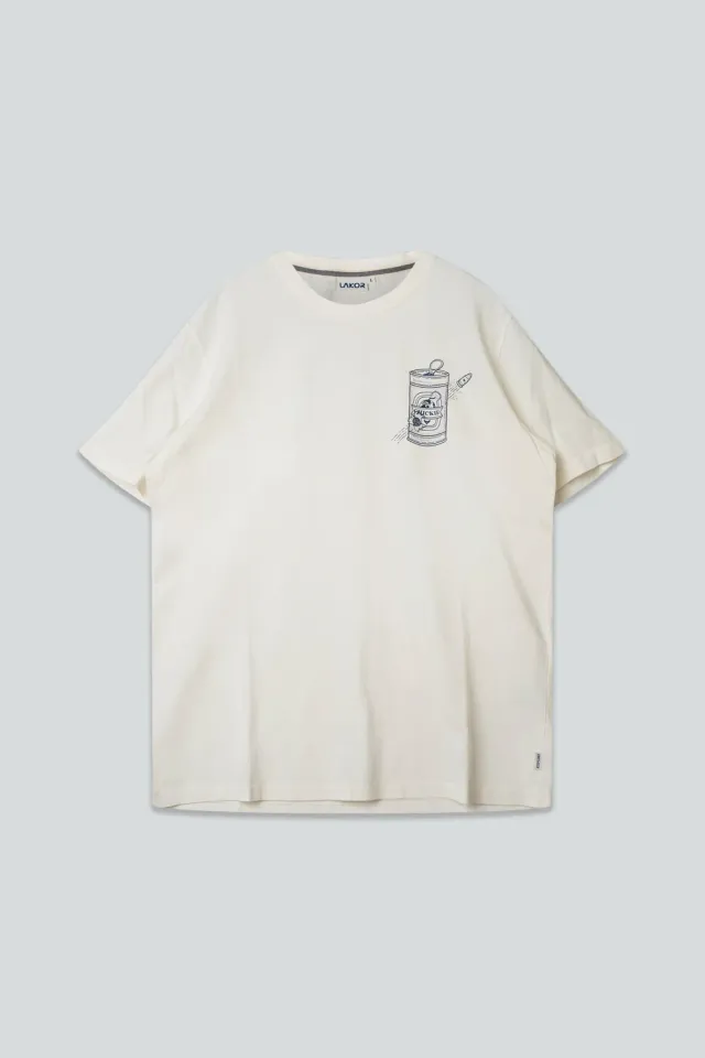 LAKOR Chickie T-Shirt Star White S-XXXL Bio-Baumwolle