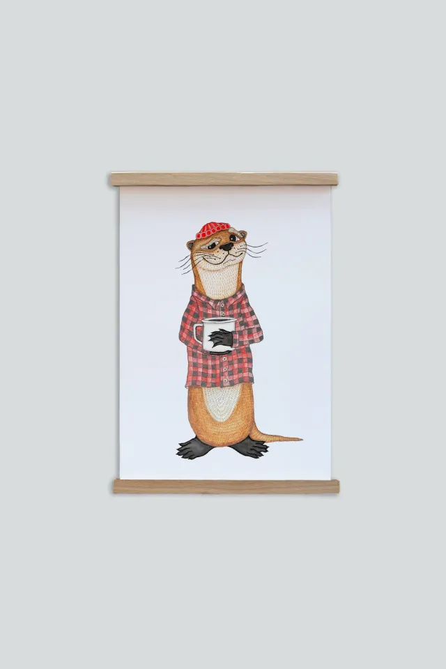 LAKOR An Otter Coffee Poster White 250g