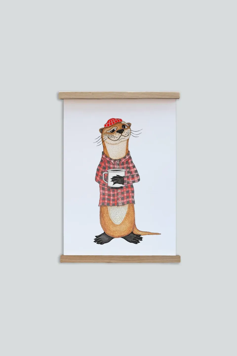 LAKOR An Otter Coffee Poster White 250g