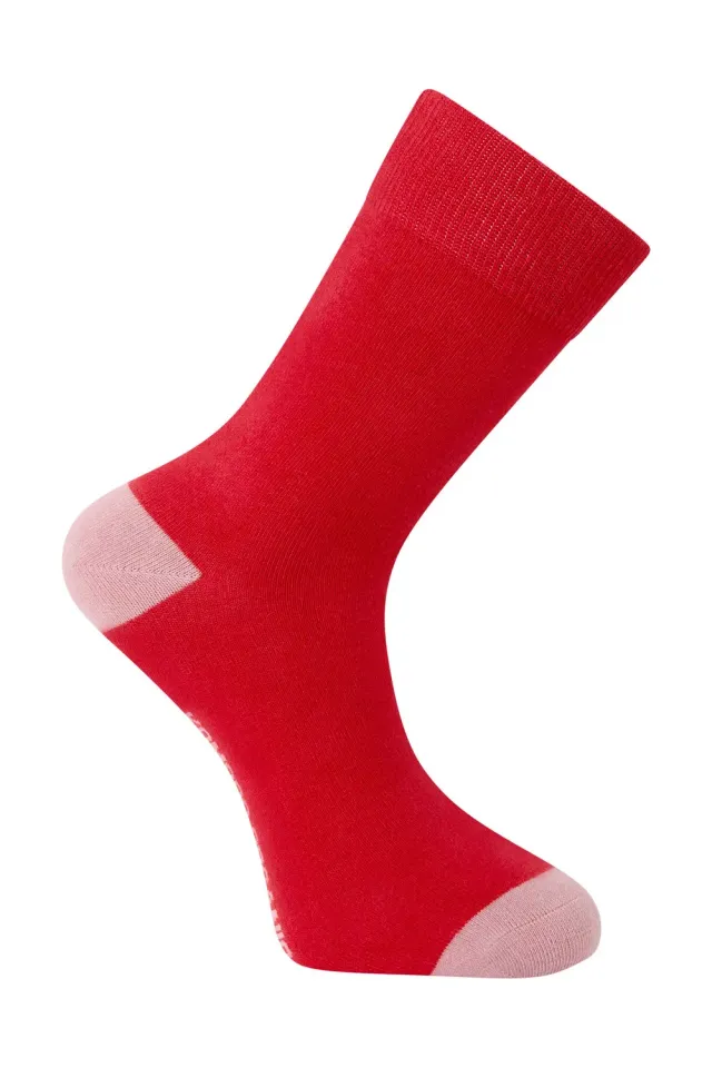 Komodo Punchy Socken Rot Bio-Baumwolle
