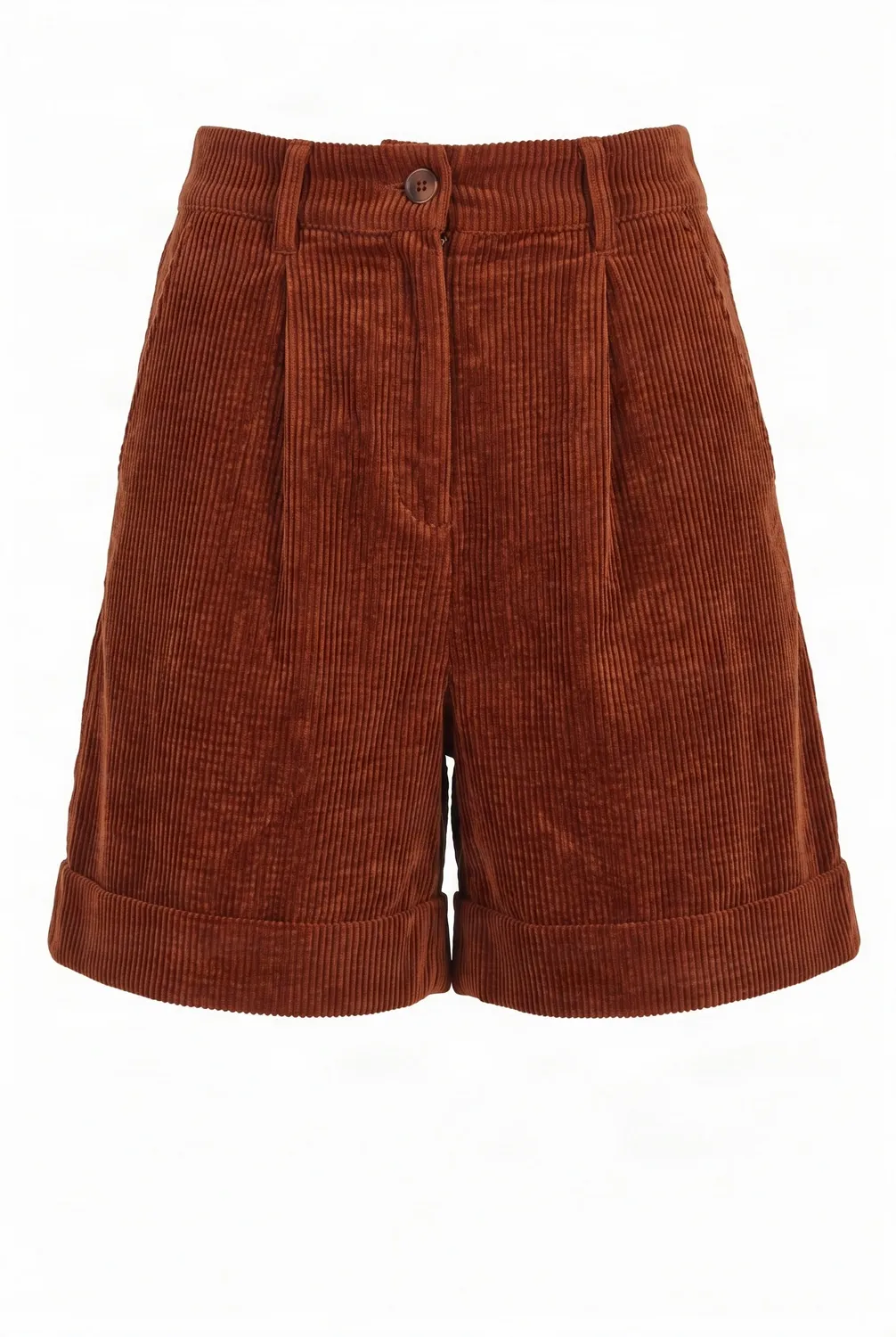 Komodo Lima Cordshorts Bio-Baumwolle Kastanie