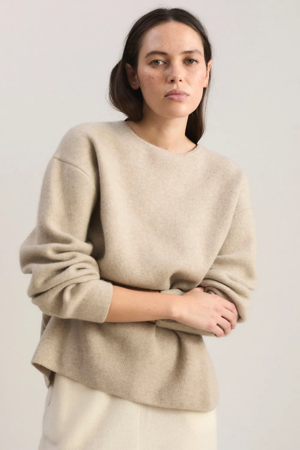 Oyuna Axa Pullover Feather Oversized aus Cashmere